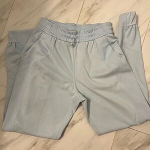 lululemon athletica Powder Blue Brushed Softstreme Ribbed High Rise Jogger